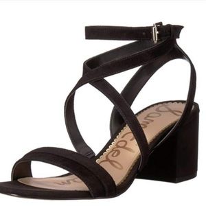 Sam Edelman ‘Sammy’ Black Suede Heel
